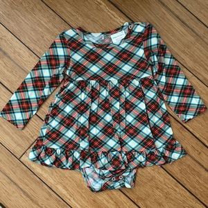 Posh Peanut Bodysuit Dress - 2T